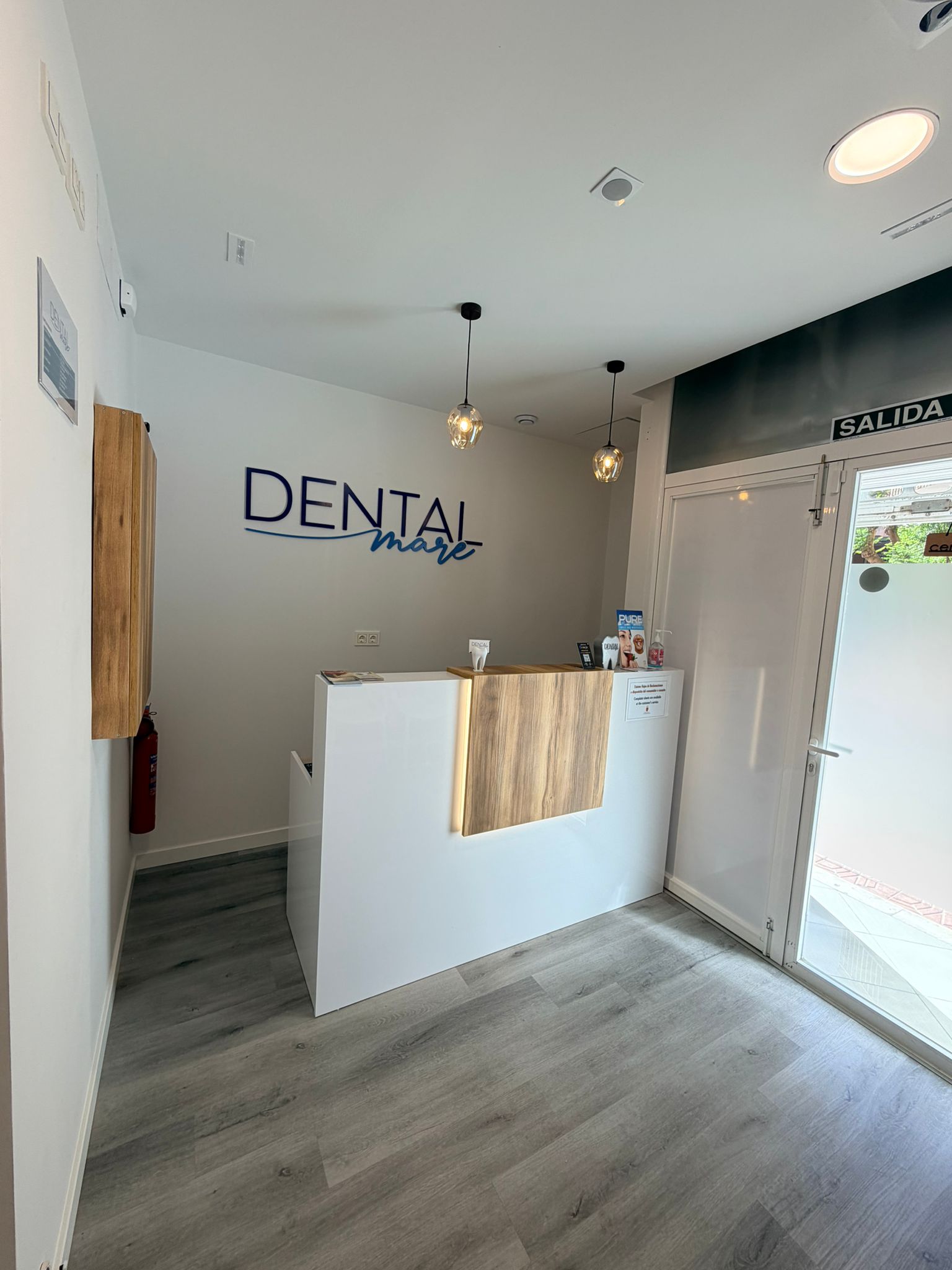 Recepción de Dental Mare